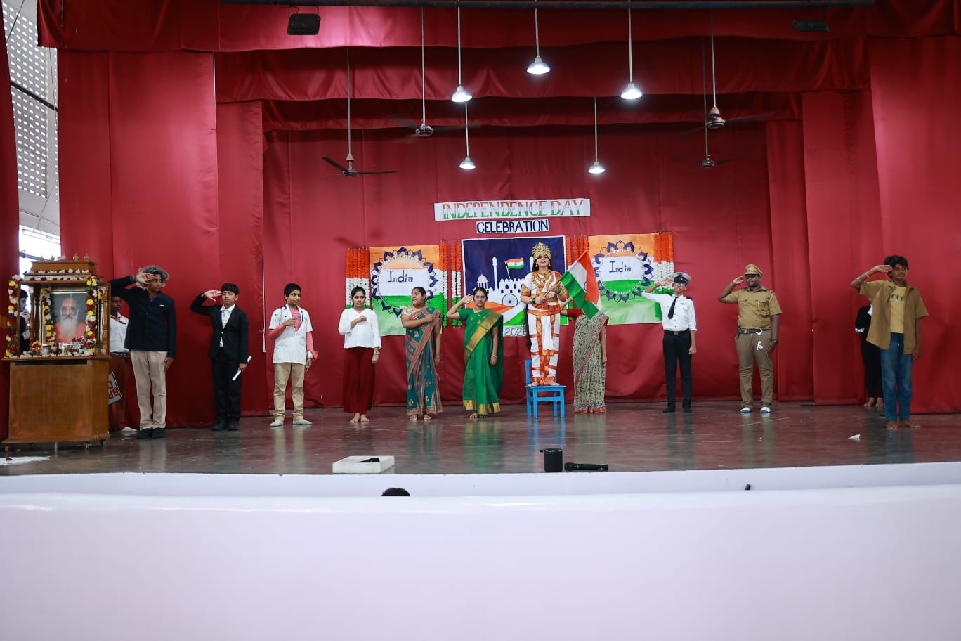 Independence Day Celebration at Main Block